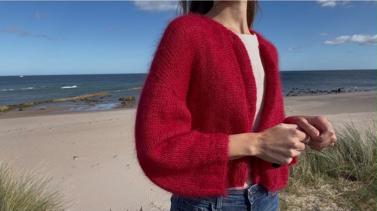 Cardigan n1. Kid Mohair Silk Image 2