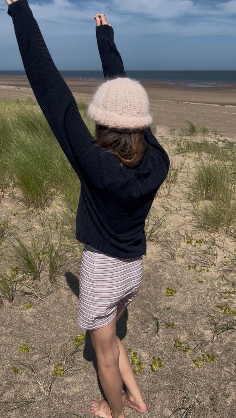 Euphoria Beanie Powder Pink 8