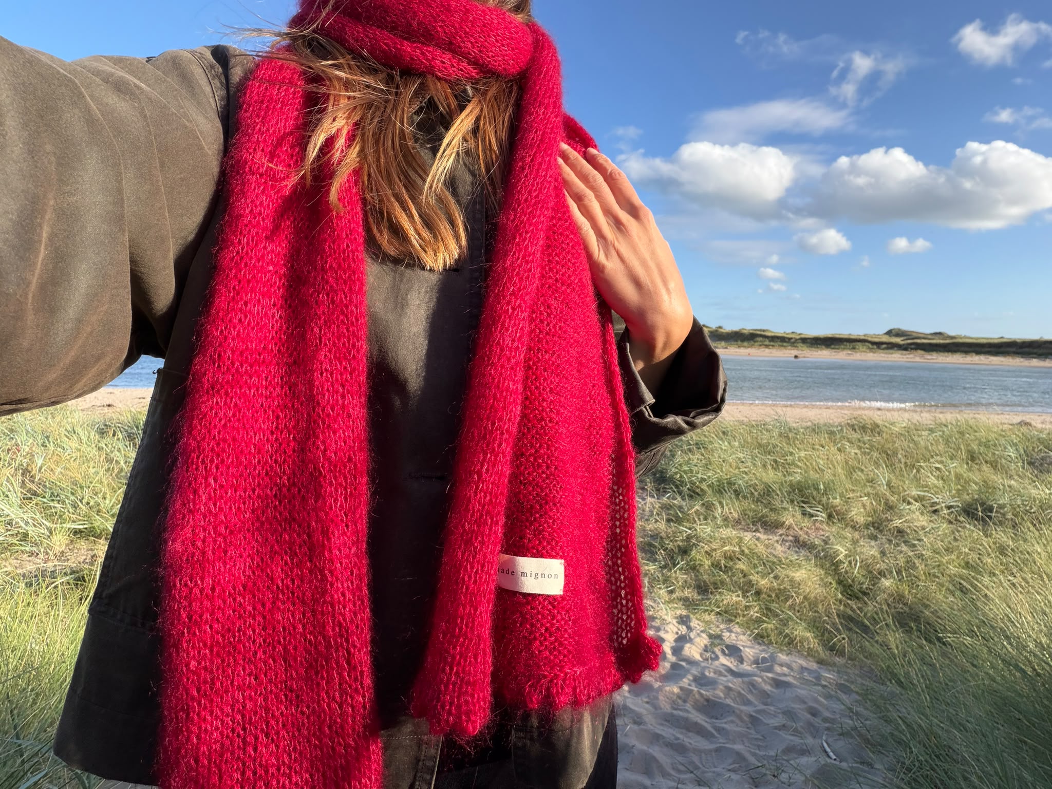 N.1 Silk Mohair Scarf 4